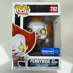 Funko Pop! IT Pennywise With Balloon #475 Hot Topic Exclusive Vinyl Figure